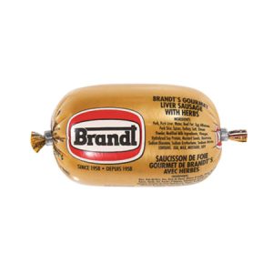 Brandt Gourmet Liver Sausage with Herbs Chub